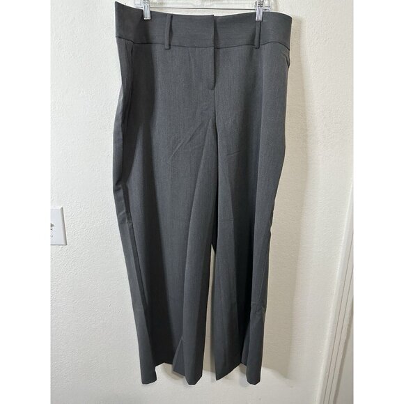 Lane Bryant The Allie Stretch Skinny Crop Pants Gray Size 16 - Picture 1 of 10